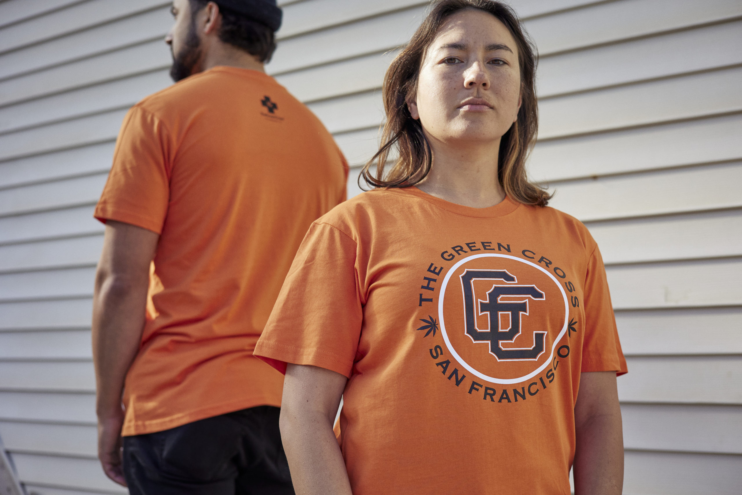 Giants T-Shirt (Orange) - The Green Cross
